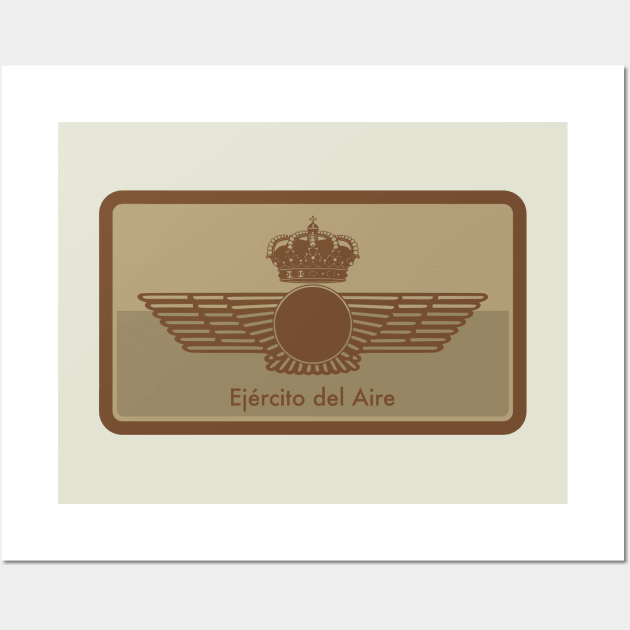 Spanish Air Force Patch Wall Art by TCP